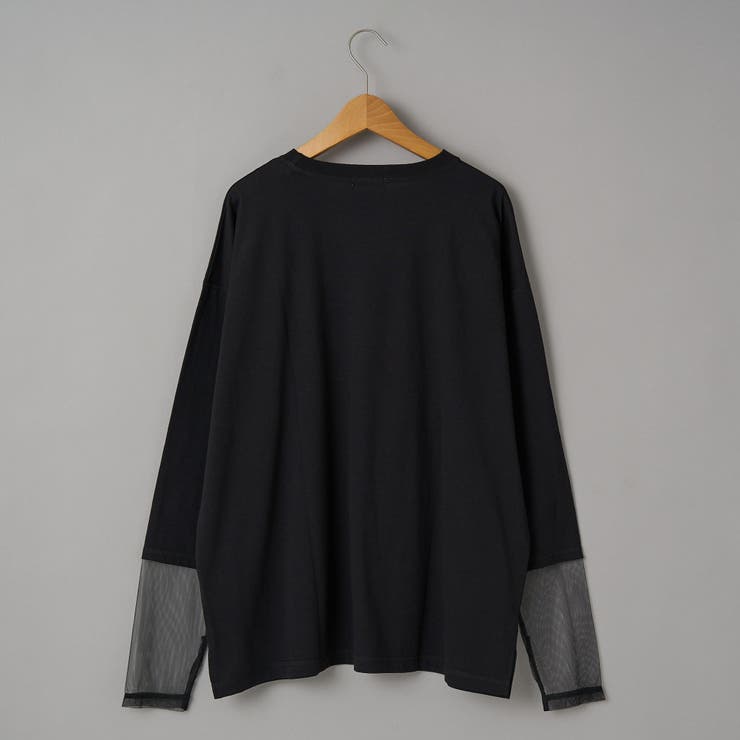 【再入荷・新色登場】袖チュール切替ロングスリーブTシャツ | coen【women】 | 詳細画像44 