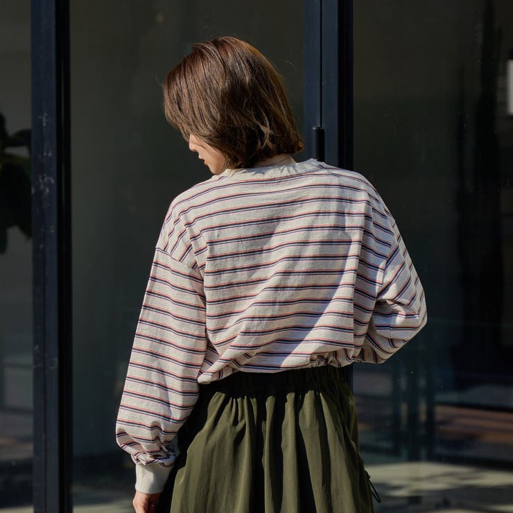 Penneys（ぺニーズ）別注アソートボーダーロングスリーブTシャツ | coen【women】 | 詳細画像13 