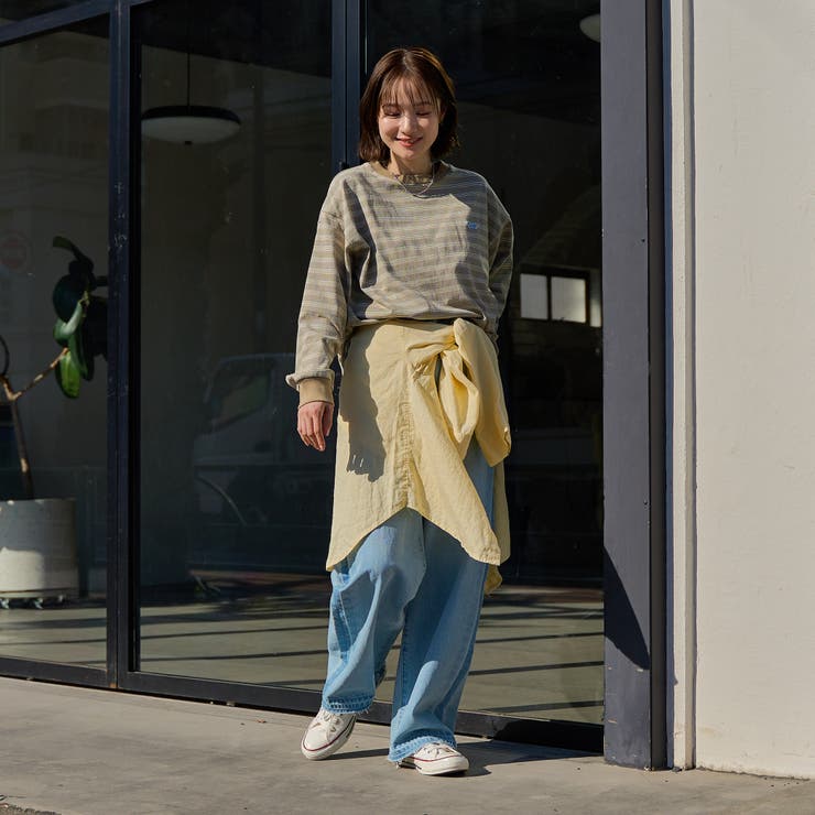 Penneys（ぺニーズ）別注アソートボーダーロングスリーブTシャツ | coen【women】 | 詳細画像18 