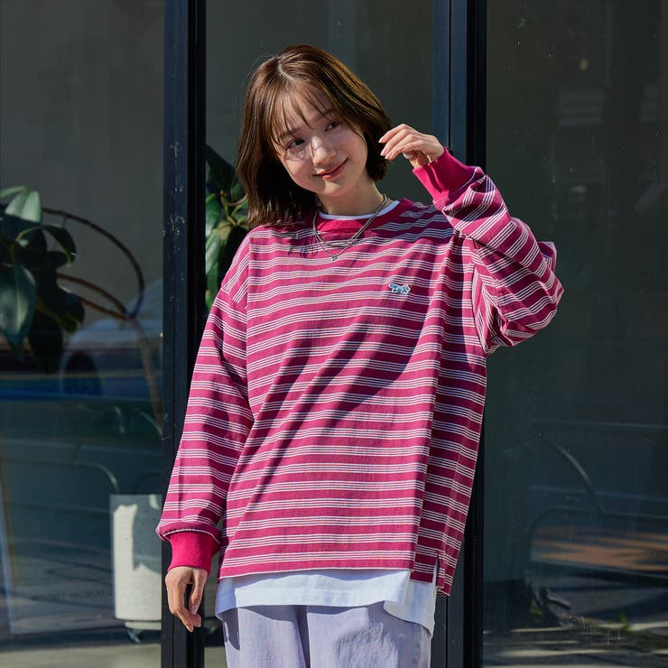 Penneys（ぺニーズ）別注アソートボーダーロングスリーブTシャツ | coen【women】 | 詳細画像20 