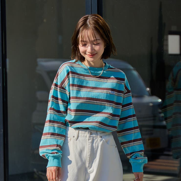Penneys（ぺニーズ）別注アソートボーダーロングスリーブTシャツ | coen【women】 | 詳細画像24 
