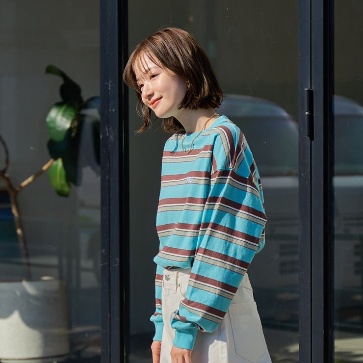 Penneys（ぺニーズ）別注アソートボーダーロングスリーブTシャツ | coen【women】 | 詳細画像25 