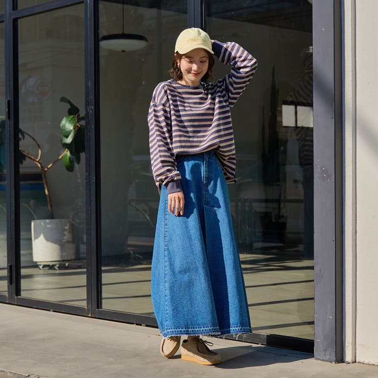 Penneys（ぺニーズ）別注アソートボーダーロングスリーブTシャツ | coen【women】 | 詳細画像31 