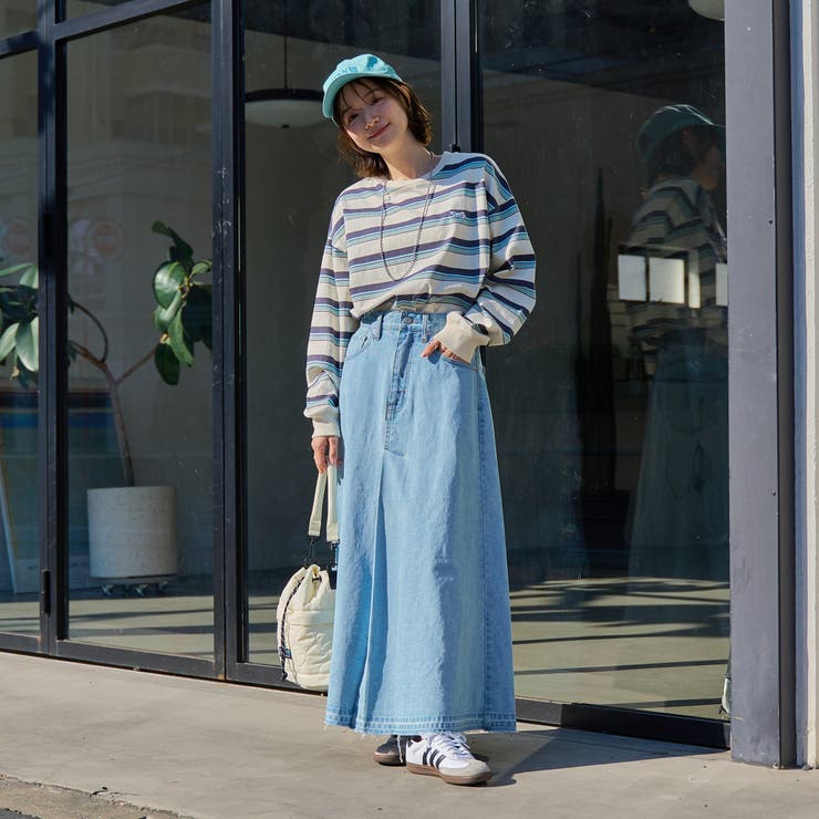 Penneys（ぺニーズ）別注アソートボーダーロングスリーブTシャツ | coen【women】 | 詳細画像5 