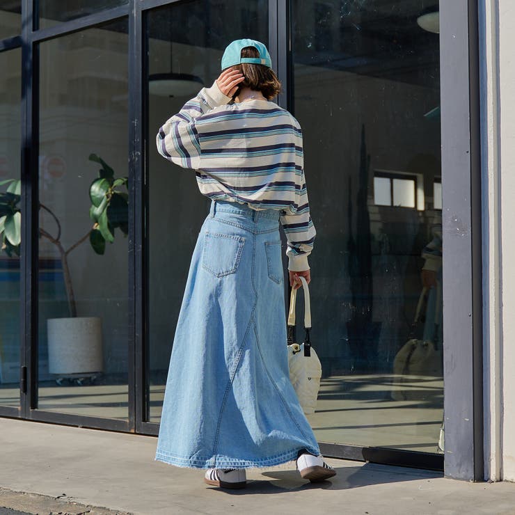 Penneys（ぺニーズ）別注アソートボーダーロングスリーブTシャツ | coen【women】 | 詳細画像6 