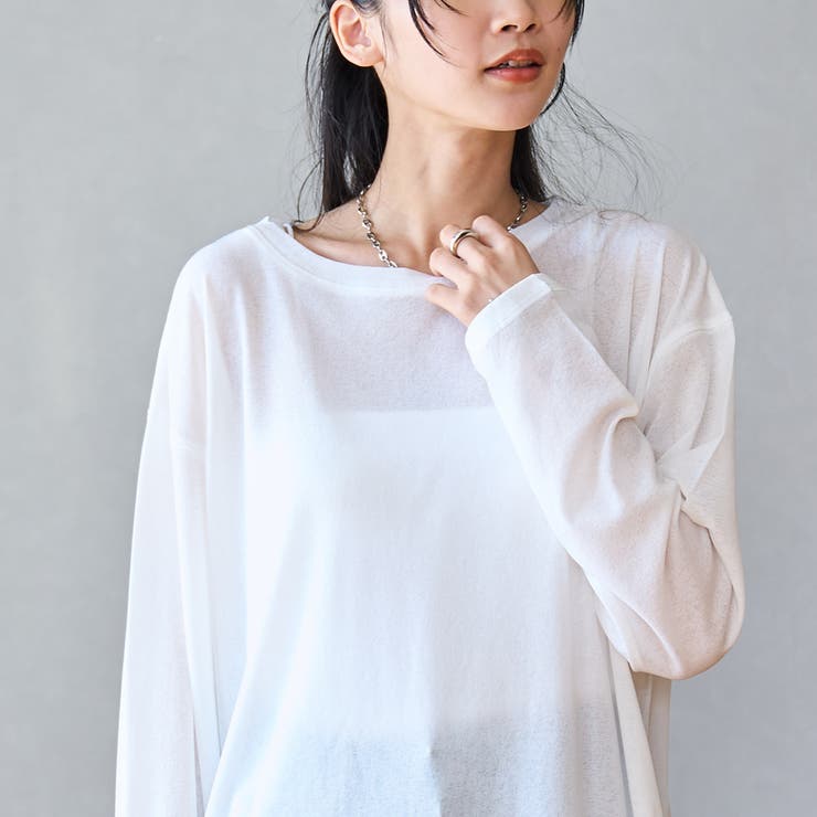 OFF WHITE | スソラウンドシアープルオーバー | coen【women】