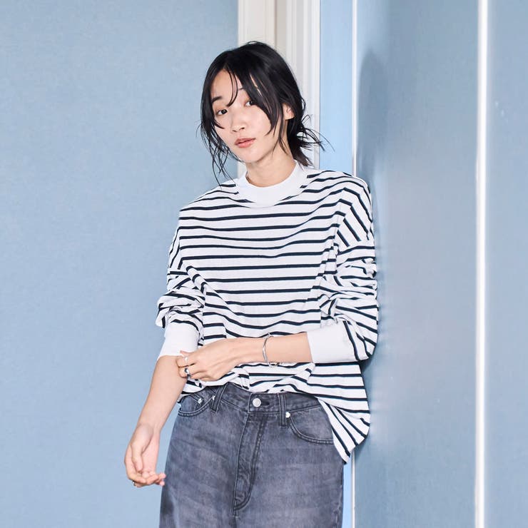 【WEB限定】リピロンT / アソートロングスリーブTシャツ | coen【women】 | 詳細画像24 