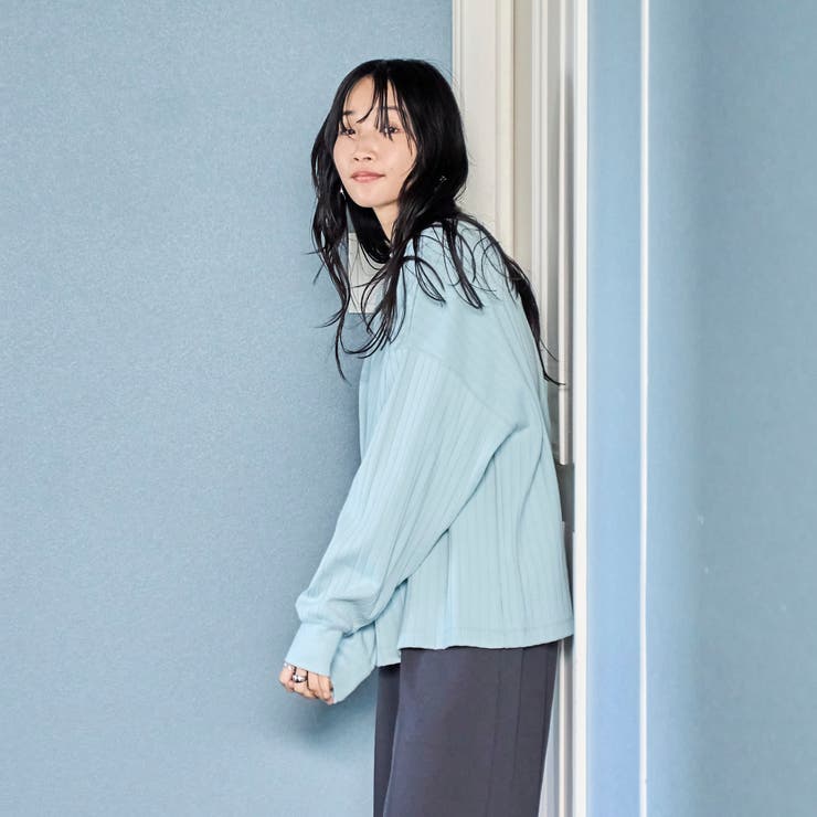 リピロンT / ワイドリブロングスリーブTシャツ | coen【women】 | 詳細画像22 