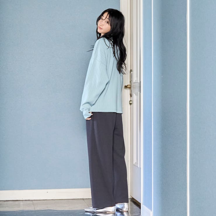 リピロンT / ワイドリブロングスリーブTシャツ | coen【women】 | 詳細画像24 