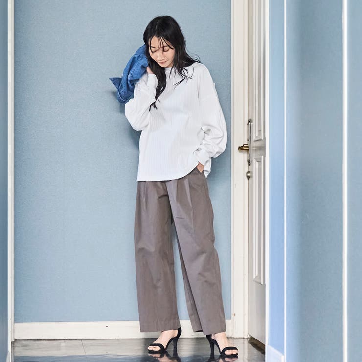 リピロンT / ワイドリブロングスリーブTシャツ | coen【women】 | 詳細画像5 