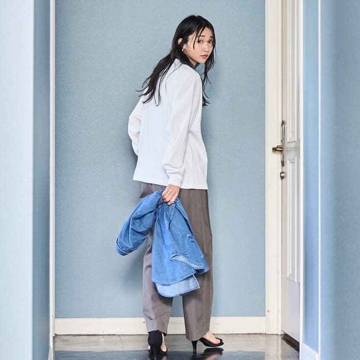 リピロンT / ワイドリブロングスリーブTシャツ | coen【women】 | 詳細画像7 