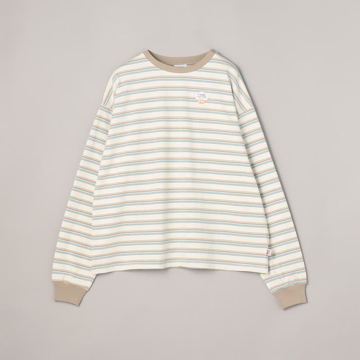 レディース ヴィンテージ ロングスリーブTシャツ ヴィンテージボーダー ロングスリーブTシャツ[品番：COEW0006855