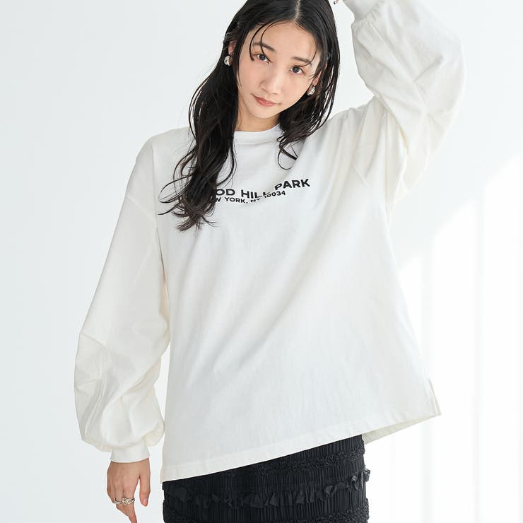 OFF WHITE | USAコットン ボリュームスリーブ アソートTシャツ | coen【women】