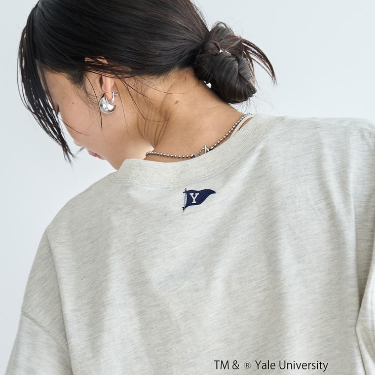 YALE別注 アソートプリント 半端袖 ビッグTシャツ  | coen【women】 | 詳細画像12 