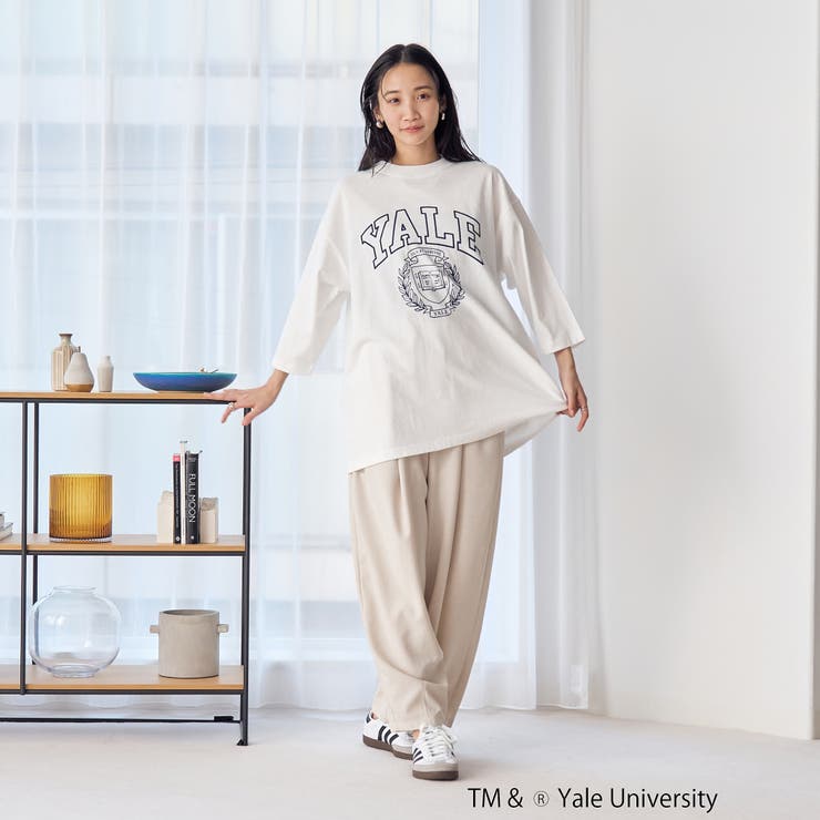 YALE別注 アソートプリント 半端袖 ビッグTシャツ  | coen【women】 | 詳細画像5 
