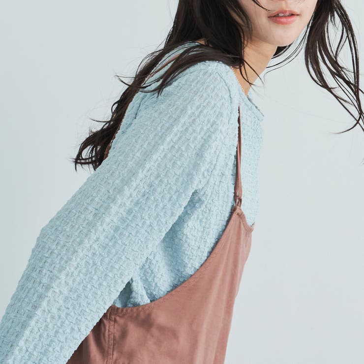 ポコポコロングスリーブメローＴシャツ | coen【women】 | 詳細画像13 