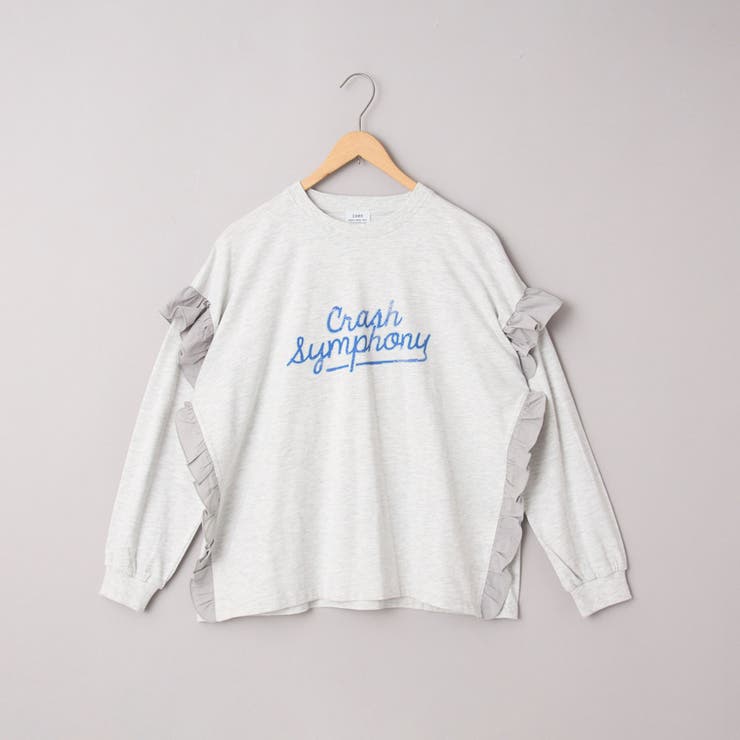 フハク ドッキング フリル袖 ロングスリーブTシャツ | coen【women】 | 詳細画像31 