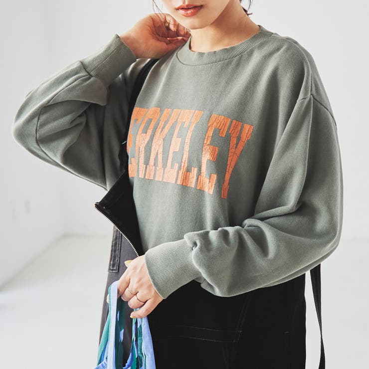 ピグメントクラックプリントスウェット 品番 Coew Coen Women コーエン のレディースファッション通販 Shoplist ショップリスト