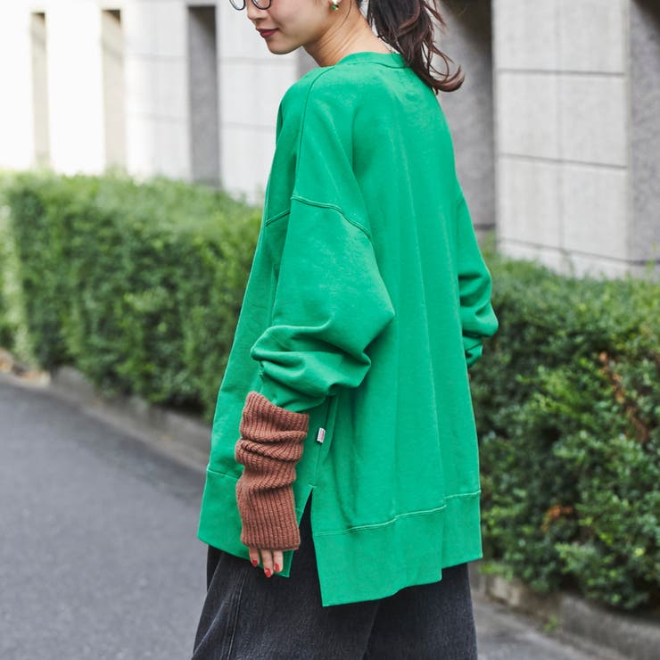 Web限定 大人も着たい抜け感スウェット オーバーサイズカラースウェット 品番 Coew Coen Women コーエン のレディースファッション通販 Shoplist ショップリスト