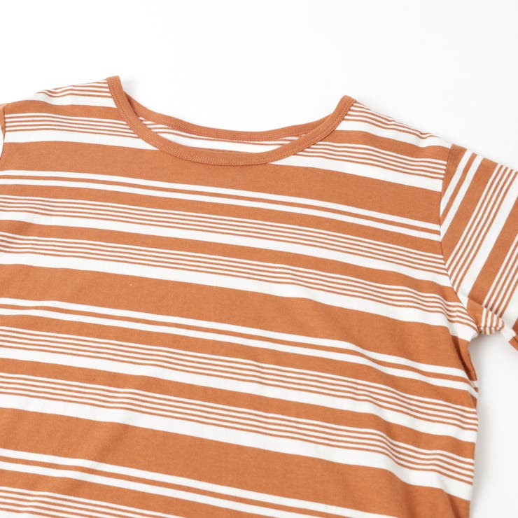 レトロマルチボーダーロングスリーブTシャツ[品番：COEW0004829]｜coen