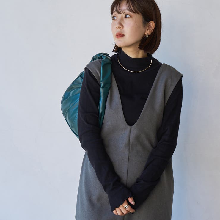 セミシアーテレコタートルネックカットソー | coen【women】 | 詳細画像17 