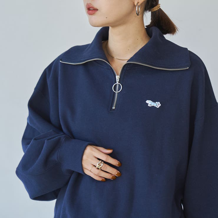 PENNEYS（ぺニーズ）別注ヘビーウエイト裏毛ハーフジッププル
