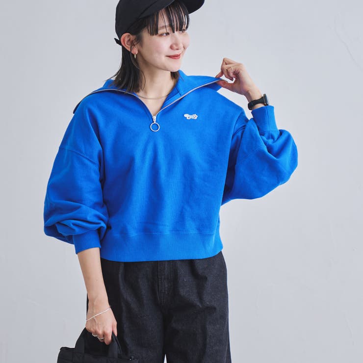 PENNEYS（ぺニーズ）別注ヘビーウエイト裏毛ハーフジッププル