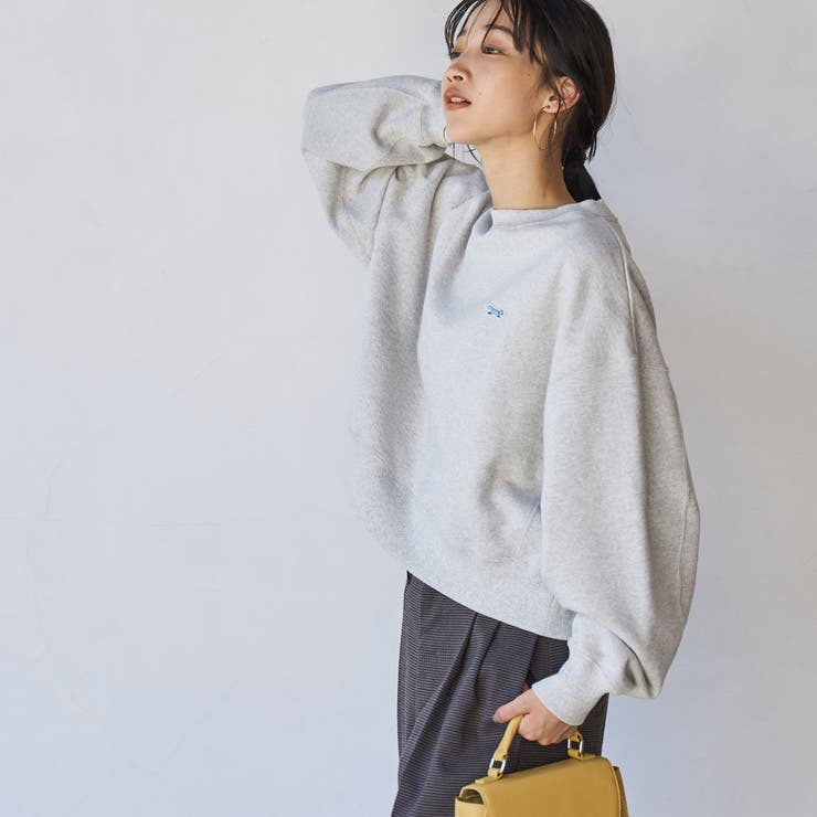 PENNEYS（ぺニーズ）別注ヘビーウエイトクロップド裏毛スウェット | coen【women】 | 詳細画像10 