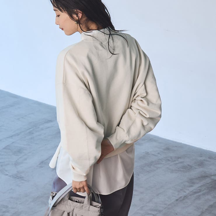 PENNEYS（ぺニーズ）別注ヘビーウエイトクロップド裏毛スウェット | coen【women】 | 詳細画像17 