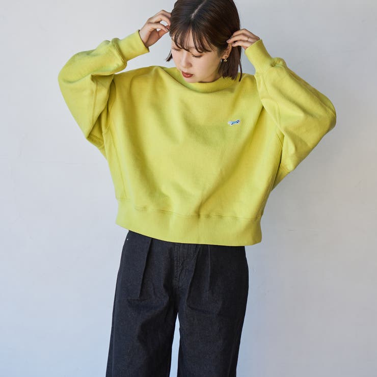 PENNEYS（ぺニーズ）別注ヘビーウエイトクロップド裏毛スウェット | coen【women】 | 詳細画像23 