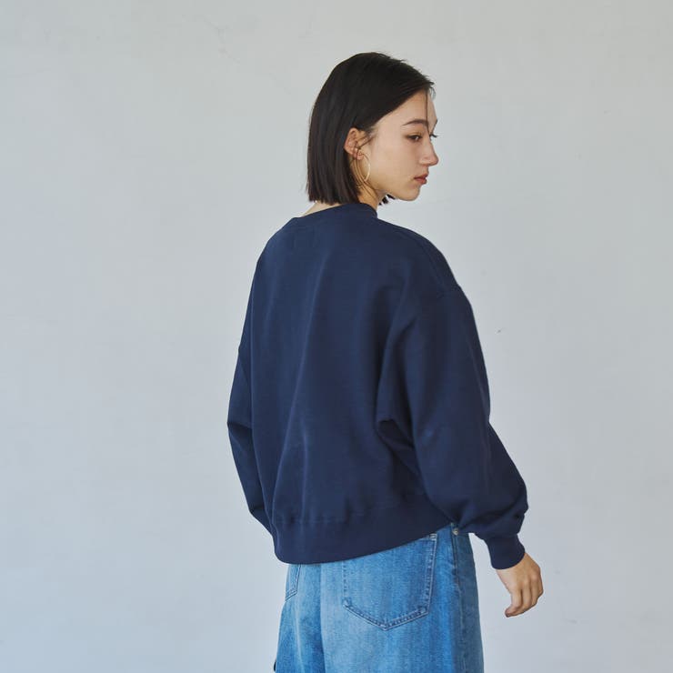 PENNEYS（ぺニーズ）別注ヘビーウエイトクロップド裏毛スウェット | coen【women】 | 詳細画像33 