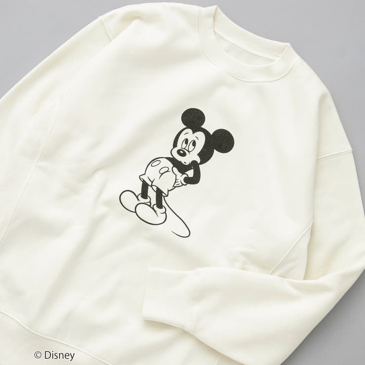 OFF WHITE | coen限定／ディズニーデザイン キャラクタープリントスウェット | coen【women】