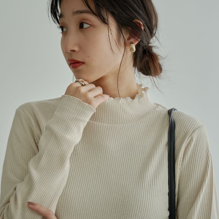 メローリブタートルネックロンT（WEB限定カラー） | coen【women】 | 詳細画像14 