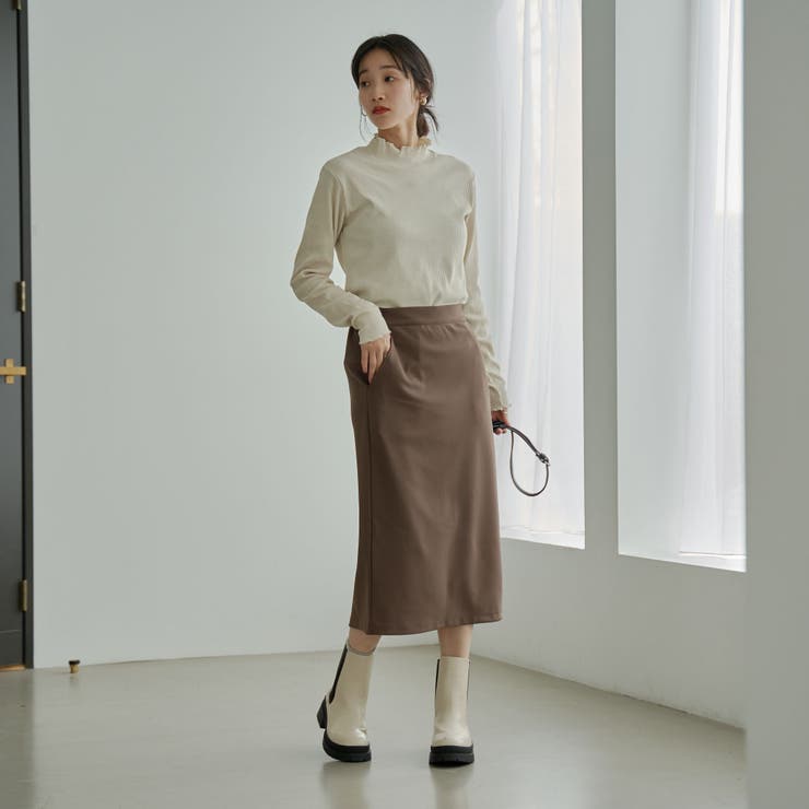 メローリブタートルネックロンT（WEB限定カラー） | coen【women】 | 詳細画像15 