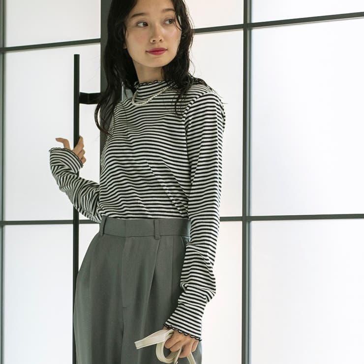 メローリブタートルネックロンT（WEB限定カラー） | coen【women】 | 詳細画像25 