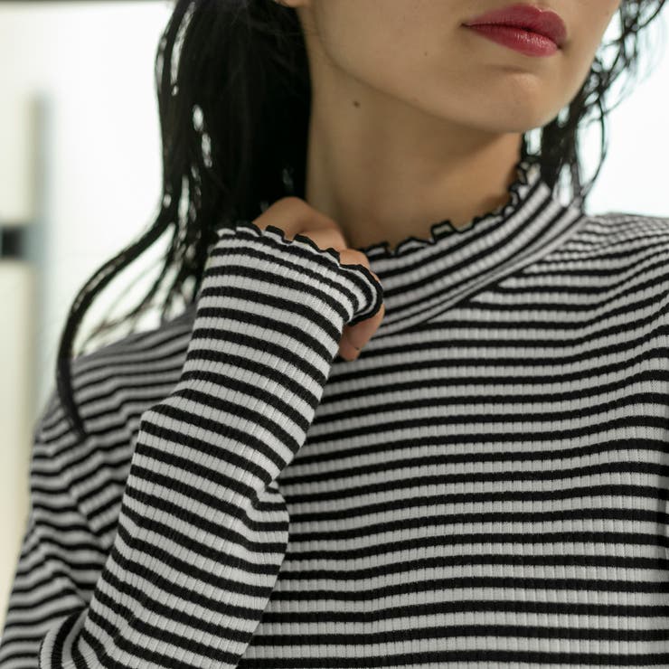 メローリブタートルネックロンT（WEB限定カラー） | coen【women】 | 詳細画像27 