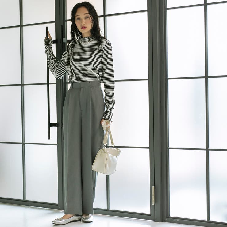 メローリブタートルネックロンT（WEB限定カラー） | coen【women】 | 詳細画像28 