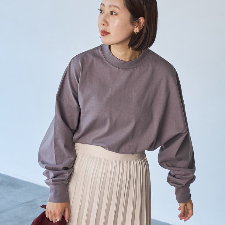 MD.GRAY | リピT・ロングスリーブTシャツ（WEB限定カラー） | coen【women】