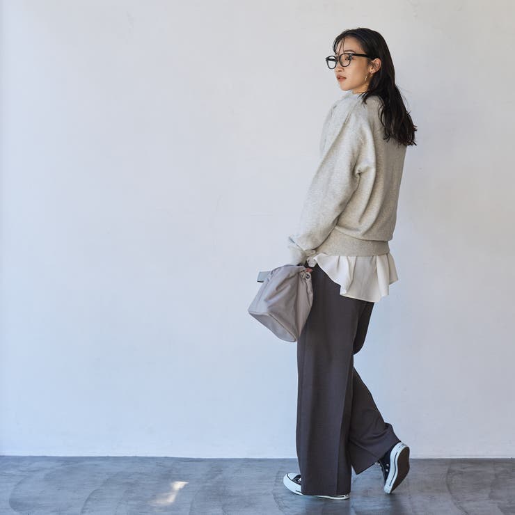 【WEB限定】USAコットン裏毛ベア刺繍スウェット | coen【women】 | 詳細画像10 