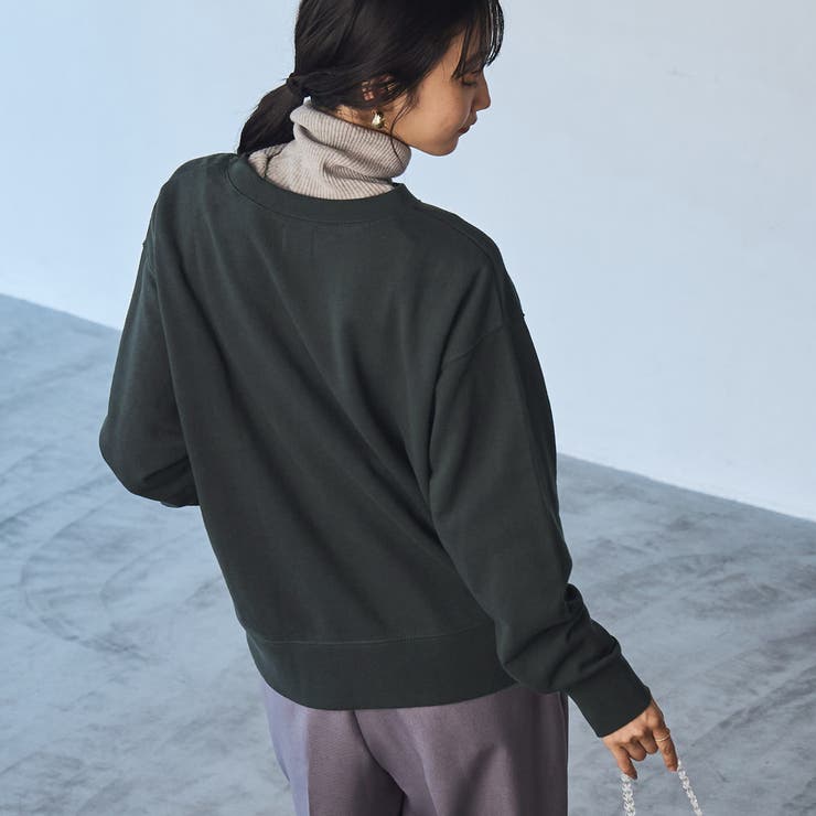 【WEB限定】USAコットン裏毛ベア刺繍スウェット | coen【women】 | 詳細画像16 