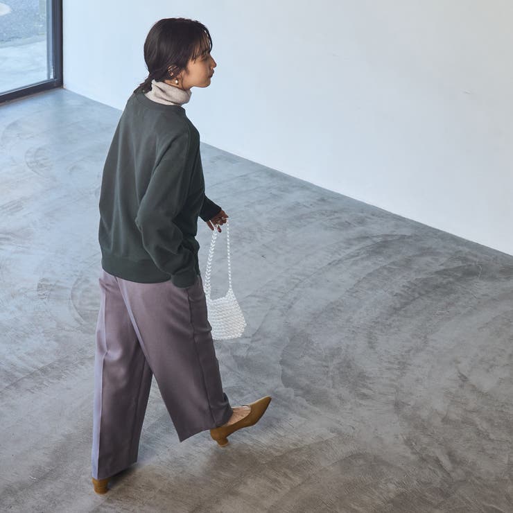 【WEB限定】USAコットン裏毛ベア刺繍スウェット | coen【women】 | 詳細画像20 