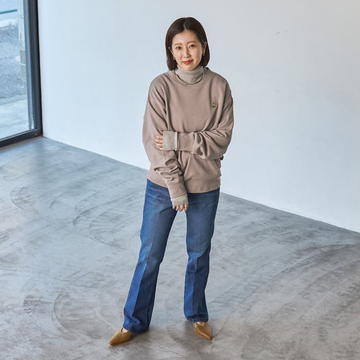 【WEB限定】USAコットン裏毛ベア刺繍スウェット | coen【women】 | 詳細画像27 