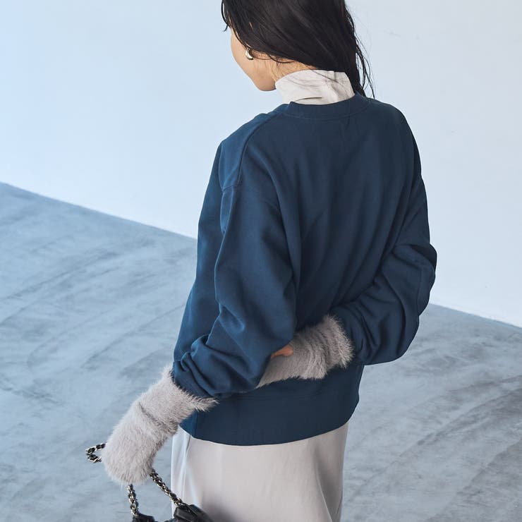 【WEB限定】USAコットン裏毛ベア刺繍スウェット | coen【women】 | 詳細画像37 