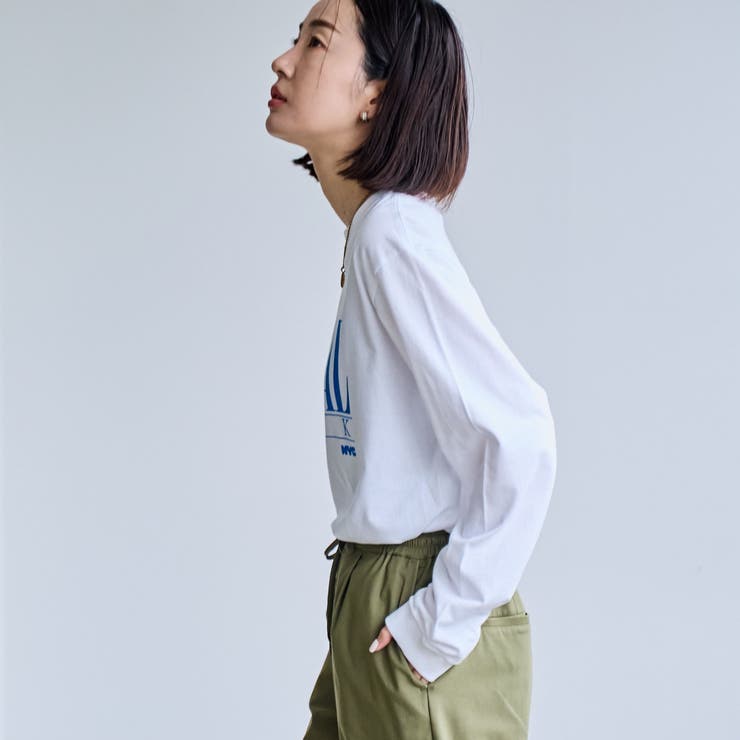 ROCK STANLEY（ロックスタンレー）別注NYCロゴプリントロンT | coen【women】 | 詳細画像13 