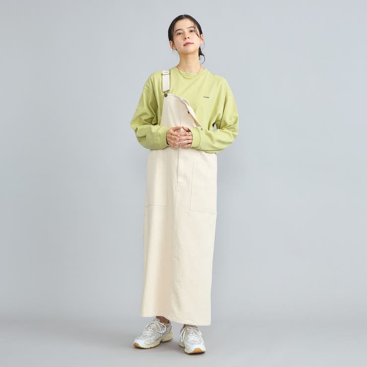 USAコットン天竺チビロゴ刺繍ロングスリーブTシャツ | coen【women】 | 詳細画像24 