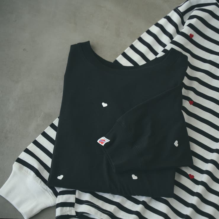 SunnySports別注ハートチビ刺繍ロングスリーブTシャツ | coen【women】 | 詳細画像15 
