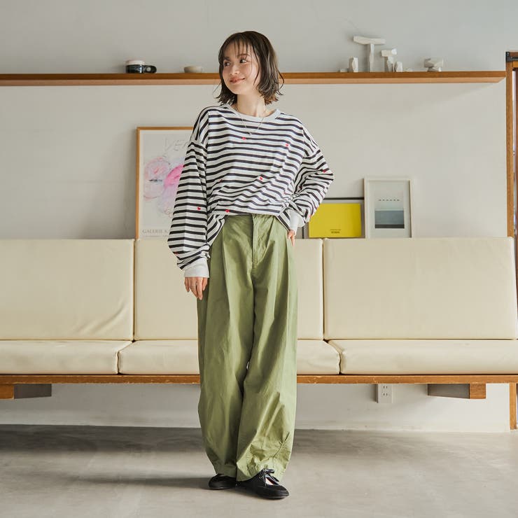 SunnySports別注ハートチビ刺繍ロングスリーブTシャツ | coen【women】 | 詳細画像23 