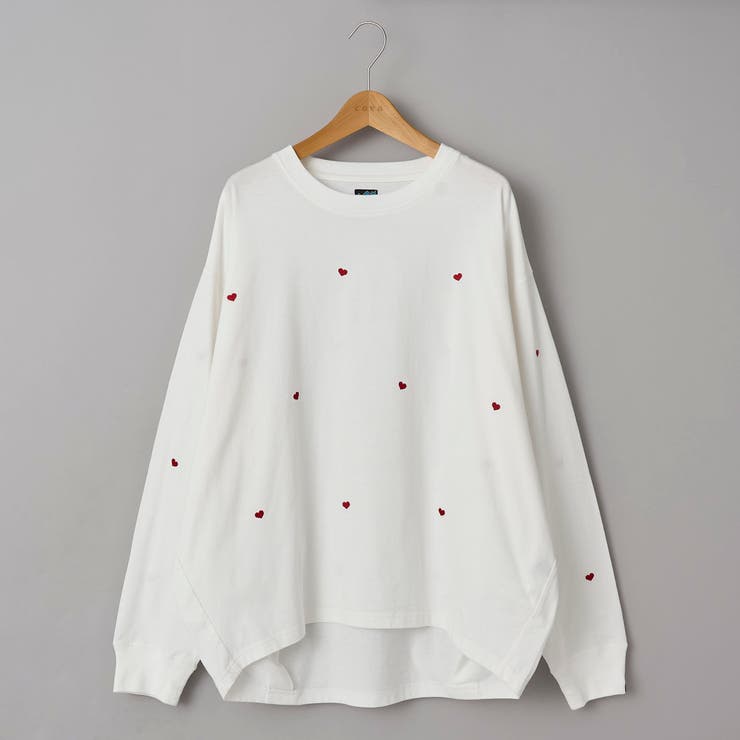 SunnySports別注ハートチビ刺繍ロングスリーブTシャツ | coen【women】 | 詳細画像32 
