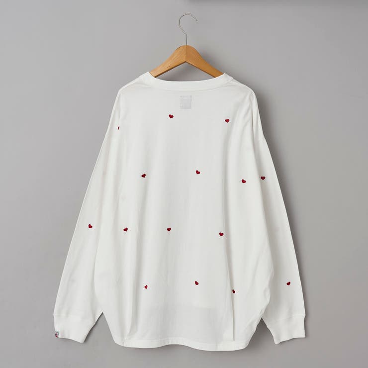 SunnySports別注ハートチビ刺繍ロングスリーブTシャツ | coen【women】 | 詳細画像33 