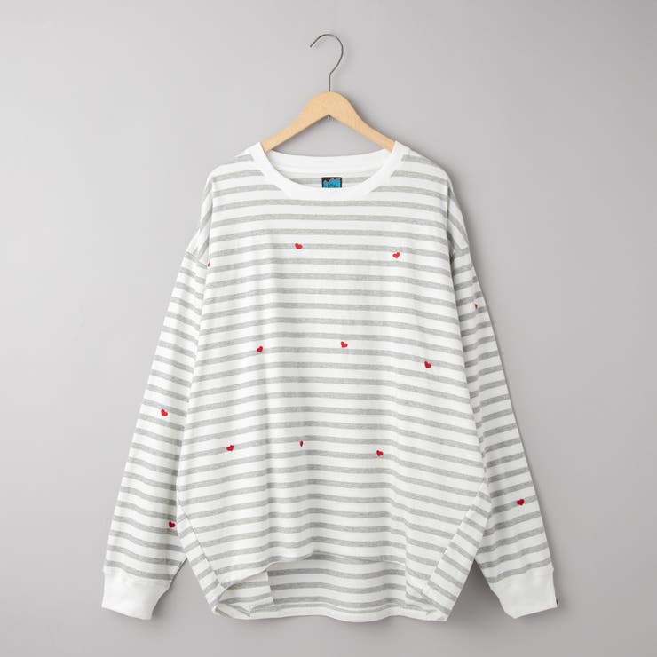 SunnySports別注ハートチビ刺繍ロングスリーブTシャツ | coen【women】 | 詳細画像49 